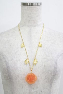 画像2: Q-pot. / チェリーローズ パート ドゥ フリュイ ネックレス   H-25-12-07-065-QP-AC-KB-ZH