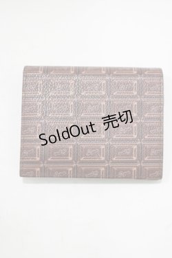 画像1: Q-pot. / ビターチョコレートフラップショートウォレット  ビターチョコレート H-25-12-07-071-QP-ZA-KB-ZH