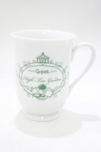 Q-pot. / High Tea Gardenカップ  ホワイト H-25-12-07-075-QP-ZA-KB-ZH