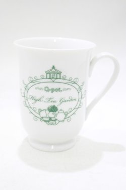 画像1: Q-pot. / High Tea Gardenカップ  ホワイト H-25-12-07-075-QP-ZA-KB-ZH
