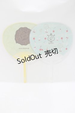 画像1: Q-pot. / うちわ   H-25-12-07-076-QP-ZA-KB-ZH