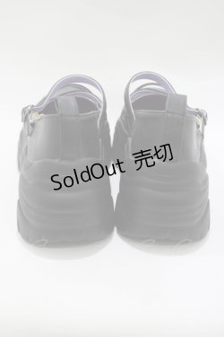 画像3: YOSUKE / ストラップシューズ 厚底スニーカー L 黒 H-25-12-07-079-PU-SH-KB-ZH