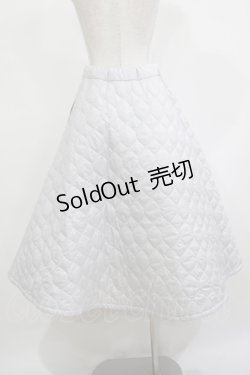 画像3: Jane Marple Dans Le Salon / quilt skirt  グレー H-25-12-07-012-JM-SK-KB-ZH