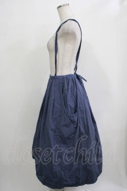 画像2: Jane Marple Dans Le Salon / ドビードットストライプスカート  ネイビー H-25-12-07-013-JM-SK-KB-ZH