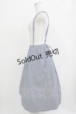 画像2: 【SALE】Jane Marple Dans Le Salon / ドビードットストライプスカート  ネイビー H-25-12-07-013-JM-SK-KB-ZT189