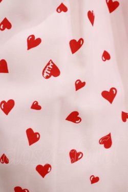 画像4: MILK / Dream ハート ワンピース  ピンク×チェリーレッドハート H-25-12-07-019-ML-OP-KB-ZH