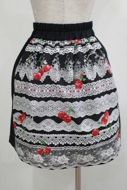 画像3: MILK / デコレーションLaceスカート  ブラックレース H-25-12-07-021-ML-SK-KB-ZH