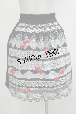 画像3: MILK / デコレーションLaceスカート  ブラックレース H-25-12-07-021-ML-SK-KB-ZH