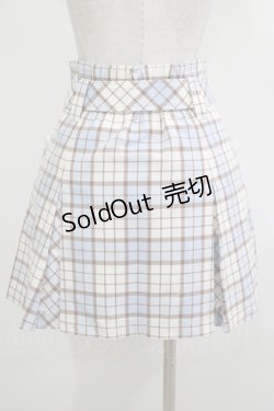 画像3: MILK / GIRL POPSスカート  サックスチェック H-25-12-07-022-ML-SK-KB-ZH