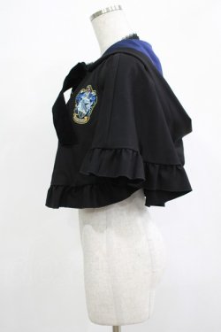 画像2: ATELIER PIERROT / ハリー・ポッター ダブルボタン2Wayケープ  レイブンクロー(ブルー) H-25-12-07-026-EL-JA-KB-ZH