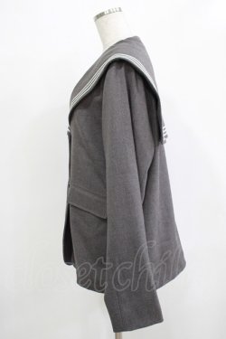 画像2: Candy Stripper / SAILORジャケット M グレー H-25-12-07-027-PU-JA-KB-ZH