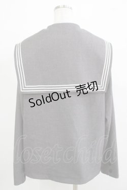 画像3: Candy Stripper / SAILORジャケット M グレー H-25-12-07-027-PU-JA-KB-ZH