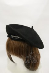 MORPH8NE / POTION BERET  黒 H-25-12-08-001-PU-AC-KB-ZH