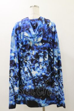 画像2: NieR Clothing / 総柄プルパーカー F 青 H-25-12-08-060-PU-TO-KB-ZH