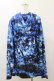 画像2: NieR Clothing / 総柄プルパーカー F 青 H-25-12-08-060-PU-TO-KB-ZH (2)