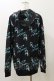画像2: NieR Clothing / 総柄プルパーカー  黒×ONEくん H-25-12-08-068-PU-TO-KB-ZH (2)
