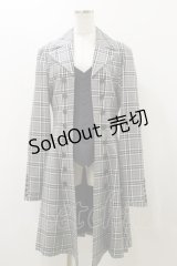 ATELIER BOZ / チェックローランドジャケット  グレー H-25-12-08-069-EL-JA-KB-ZH