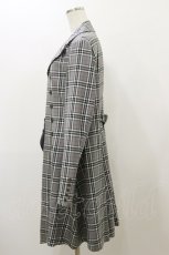画像3: ATELIER BOZ / チェックローランドジャケット  グレー H-25-12-08-069-EL-JA-KB-ZH (3)