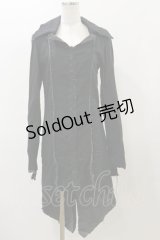 Na+H / ダメージガーゼジャケット  黒 H-25-12-08-070-PU-JA-KB-ZH