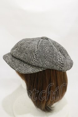 画像1: NieR Clothing / キャスケット  黒 H-25-12-08-009-PU-AC-KB-ZH