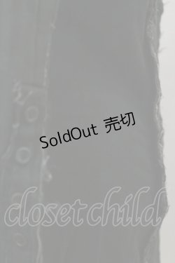 画像4: Na+H / ダメージガーゼジャケット  黒 H-25-12-08-070-PU-JA-KB-ZH