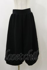 Na+H / scパンツ  ブラック H-25-12-08-071-PU-PA-KB-ZH