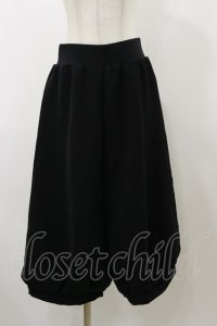 Na+H / scパンツ  ブラック H-25-12-08-071-PU-PA-KB-ZH