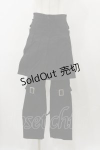 alice auaa / ボンテージパンツ 2（ユニセックス） ブラック H-25-12-08-073-AA-PA-KB-ZH