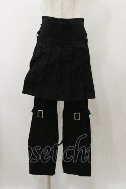 画像1: alice auaa / ボンテージパンツ 2（ユニセックス） ブラック H-25-12-08-073-AA-PA-KB-ZH