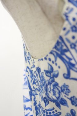 画像3: MILK / ポーセリンワンピース  オフ×ブルー H-25-12-08-078-ML-OP-KB-ZH