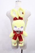 Angelic Pretty / リリカルバニーぬいぐるみリュック-20years Anniversary-  イエロー H-25-12-08-1032-AP-BG-YZ-ZH