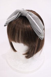 Angelic Pretty / Sophie Marineカチューシャ  グレー H-25-12-08-1036-AP-AC-NS-ZH