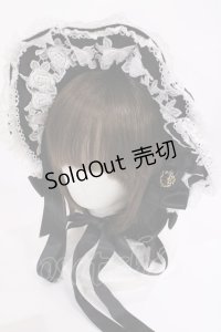 BABY,THE STARS SHINE BRIGHT / エリザベスボンネット  ブラック H-25-12-08-1037-BA-AC-NS-ZH