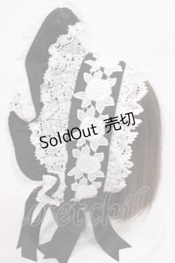 画像2: BABY,THE STARS SHINE BRIGHT / エリザベスボンネット  ブラック H-25-12-08-1037-BA-AC-NS-ZH