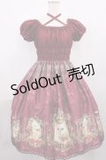 Enchantlic Enchantilly / クイーンキャットワンピース Free ボルドー H-25-12-08-1007-LO-OP-NS-ZH