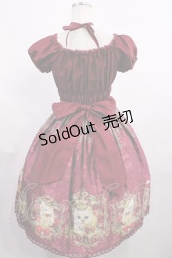画像3: Enchantlic Enchantilly / クイーンキャットワンピース Free ボルドー H-25-12-08-1007-LO-OP-NS-ZH