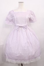 画像1: BABY,THE STARS SHINE BRIGHT / Innocent Ribbon Lace オードリーワンピース Free ラベンダー H-25-12-08-1008-BA-OP-NS-ZH (1)