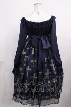 画像3: Angelic Pretty / Holy Rosaryワンピース Free ネイビー H-25-12-08-1010-AP-OP-NS-ZH