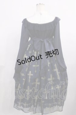 画像3: Angelic Pretty / Holy Rosaryワンピース Free ネイビー H-25-12-08-1010-AP-OP-NS-ZH