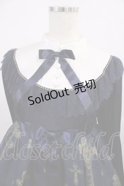 画像4: Angelic Pretty / Holy Rosaryワンピース Free ネイビー H-25-12-08-1010-AP-OP-NS-ZH