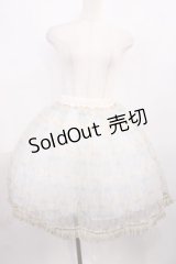 Enchantlic Enchantilly / クリスタルリボンオーバースカート Free アイボリー H-25-12-08-1014-LO-SK-NS-ZH