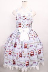 metamorphose / Disney Alice in Wonderlandジャンパースカートセット 1（通常サイズ） サックス H-25-12-08-1002-ME-OP-NS-ZH