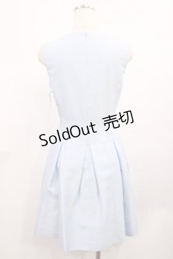 画像2: JESUS DIAMANTE / ロマンスドールワンピース 40 サックス H-25-12-08-1027-JE-OP-NS-ZH