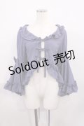 metamorphose / フリル姫袖ボレロ サイズ1 ブルーグレー H-25-12-08-1028-ME-TO-NS-ZH
