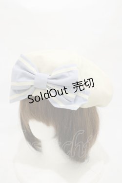 画像1: Melody BasKet / Sailor Journeyベレー  アイボリー H-25-12-08-016-LO-AC-KB-ZH