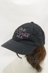 MILK / PINK COSMO CAP  ブラック H-25-12-08-019-ML-AC-KB-ZH