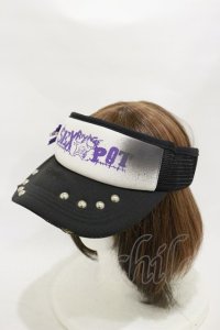 SEX POT ReVeNGe / カスタムサンバイザー  黒 H-25-12-08-020-SP-AC-KB-ZH