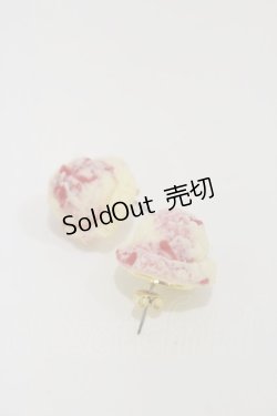 画像1: Q-pot. / Strawberry Yoghurt Petit Ice Creamピアス  ストロベリー H-25-12-08-030-QP-AC-KB-ZH