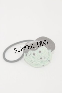 画像1: Q-pot. / Sauced Mint Chocolate Ice Creamヘアゴム  ミントチョコ H-25-12-08-034-QP-AC-KB-ZH