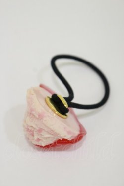 画像2: Q-pot. / Sauced StrawberryMilk Ice Creamヘアゴム  ストロベリー H-25-12-08-036-QP-AC-KB-ZH